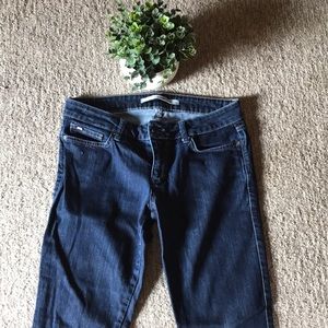 Joe’s straight, rolled cuff denim jeans, size 29